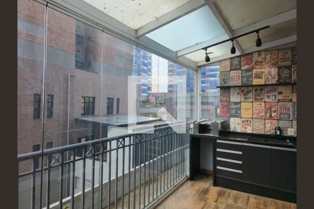 Varanda da Sala de apartamento à venda com 3 quartos, 71m² em Vila Augusta, Guarulhos