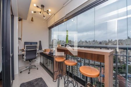 Apartamento para alugar com 42m², 1 quarto e 1 vaga Apartamento para alugar com 42m², 1 quarto e 1 vagaVaranda/Escritório