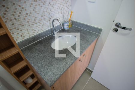 Studio para alugar com 37m², 1 quarto e sem vaga Studio para alugar com 37m², 1 quarto e sem vagaBanheiro