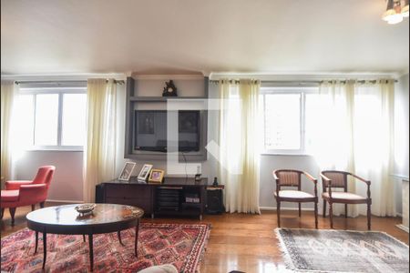 Sala de apartamento à venda com 4 quartos, 145m² em Campo Belo, São Paulo