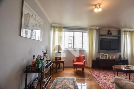 Sala de apartamento à venda com 4 quartos, 145m² em Campo Belo, São Paulo