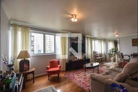 Sala de apartamento à venda com 4 quartos, 145m² em Campo Belo, São Paulo