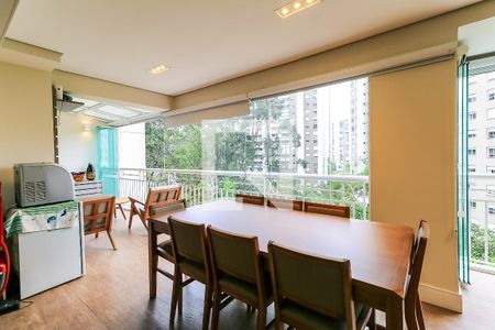 Varanda de apartamento à venda com 3 quartos, 149m² em Vila Andrade, São Paulo