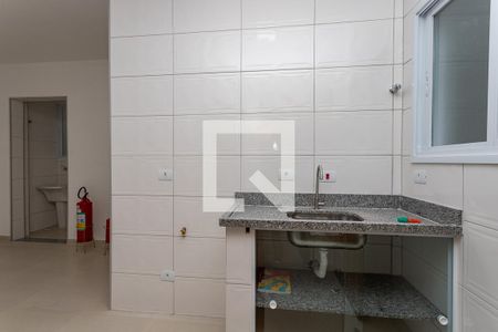 Cozinha de casa de condomínio para alugar com 1 quarto, 27m² em Centro, Diadema