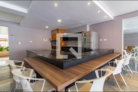 Área comum - Salão de festas de apartamento para alugar com 1 quarto, 28m² em Centro, Curitiba