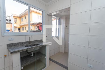 Cozinha de casa de condomínio para alugar com 1 quarto, 27m² em Centro, Diadema