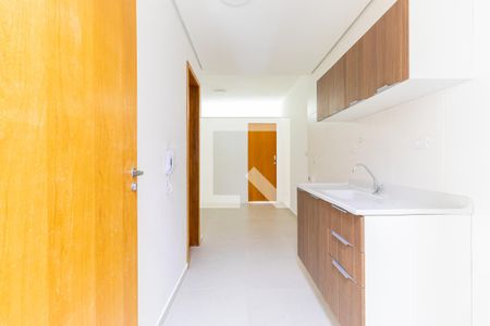 Cozinha de kitnet/studio para alugar com 1 quarto, 32m² em Jardim Sabará, São Paulo