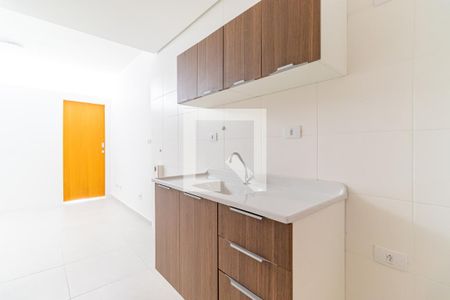 Cozinha de kitnet/studio para alugar com 1 quarto, 32m² em Jardim Sabará, São Paulo