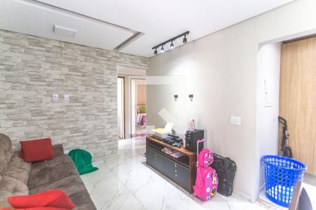 Sala de estar de casa de condomínio à venda com 3 quartos, 78m² em Taboão, São Bernardo do Campo