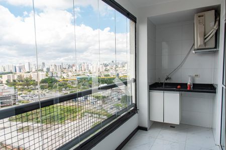 Varanda/área de serviço de apartamento para alugar com 1 quarto, 36m² em Cambuci, São Paulo