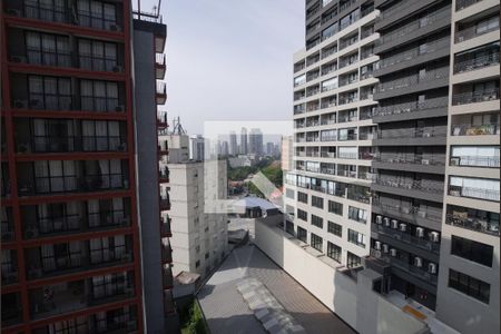Apartamento para alugar com 21m², 1 quarto e sem vagaVaranda - Vista
