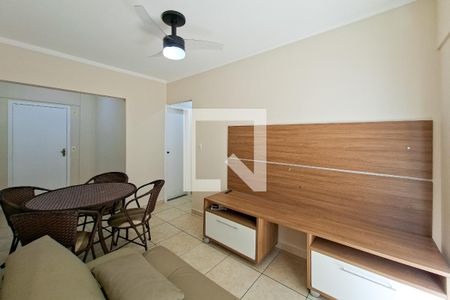 Sala de apartamento para alugar com 2 quartos, 59m² em Ocian, Praia Grande