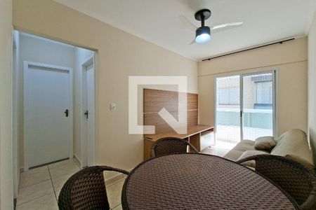 Sala de apartamento para alugar com 2 quartos, 59m² em Ocian, Praia Grande