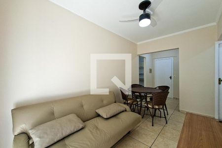 Sala de apartamento para alugar com 2 quartos, 59m² em Ocian, Praia Grande