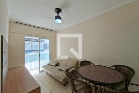 Sala de apartamento para alugar com 2 quartos, 59m² em Ocian, Praia Grande