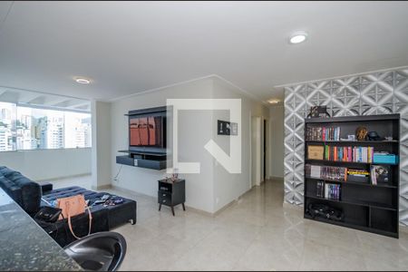 Sala de apartamento à venda com 3 quartos, 112m² em Coracao de Jesus, Belo Horizonte