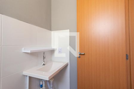 Apartamento para alugar com 36m², 2 quartos e 1 vagaDetalhe do Banheiro