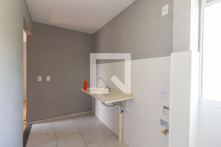Apartamento para alugar com 36m², 2 quartos e 1 vagaCozinha e Área de Serviço