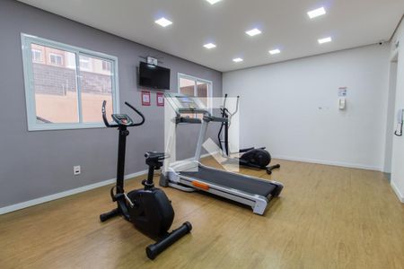 Área comum - Academia de apartamento para alugar com 2 quartos, 40m² em Paraíso do Morumbi, São Paulo