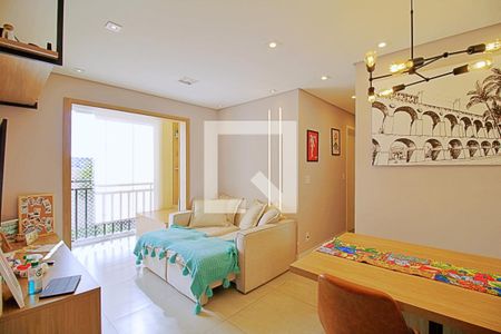 Sala de apartamento à venda com 2 quartos, 57m² em Parque Assuncao, Taboão da Serra