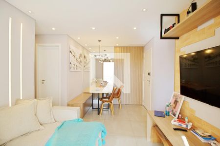 Sala de apartamento para alugar com 2 quartos, 57m² em Parque Assuncao, Taboão da Serra