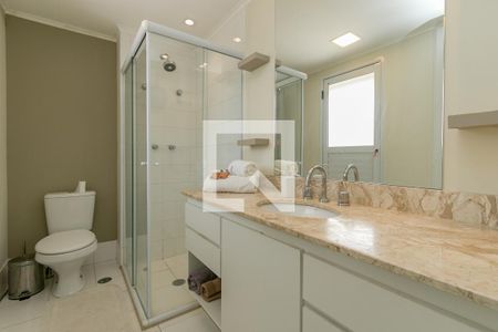 Banheiro de apartamento para alugar com 1 quarto, 42m² em Brooklin, São Paulo