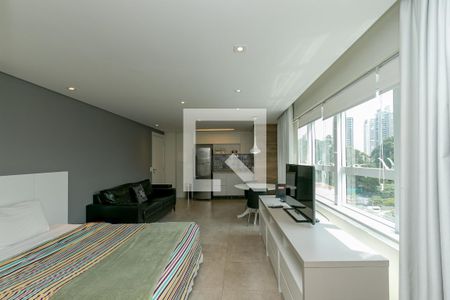 Studio de apartamento para alugar com 1 quarto, 42m² em Brooklin, São Paulo