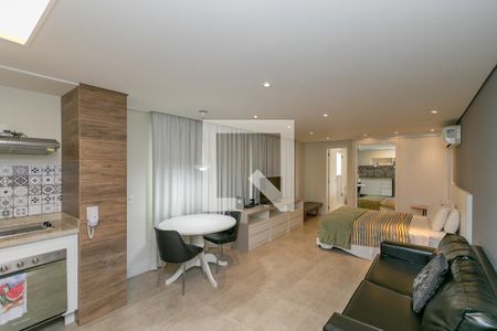 Studio de apartamento para alugar com 1 quarto, 42m² em Brooklin, São Paulo