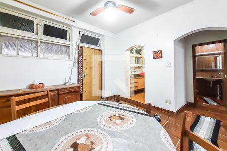 Sala de Jantar de apartamento para alugar com 1 quarto, 45m² em Barra Funda, Guarujá