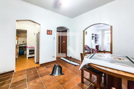 Sala de Jantar de apartamento para alugar com 1 quarto, 45m² em Barra Funda, Guarujá