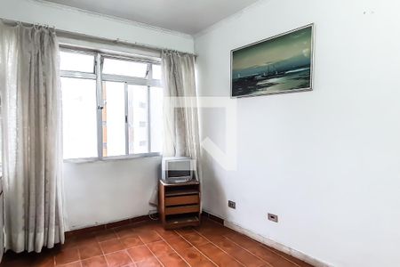Sala de Estar de apartamento para alugar com 1 quarto, 45m² em Barra Funda, Guarujá