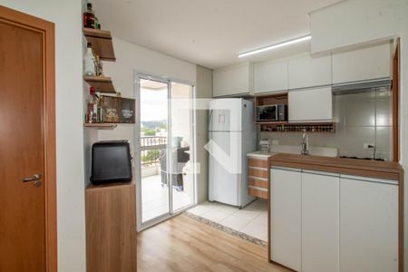 Sala/Cozinha de apartamento à venda com 2 quartos, 46m² em Vila Galvão, Guarulhos
