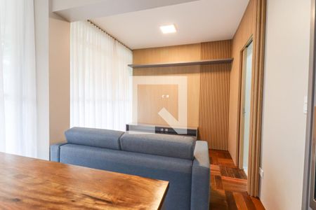 Sala de apartamento para alugar com 1 quarto, 34m² em Bigorrilho, Curitiba