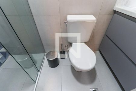 Banheiro Social de apartamento para alugar com 1 quarto, 34m² em Bigorrilho, Curitiba