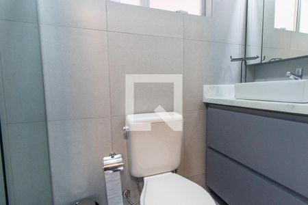 Banheiro Social de apartamento para alugar com 1 quarto, 34m² em Bigorrilho, Curitiba