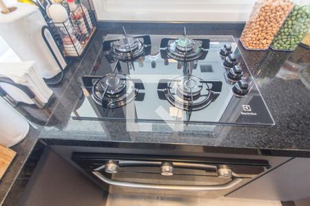 Apartamento à venda com 54m², 1 quarto e 2 vagasDetalhe cozinha