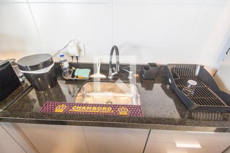 Apartamento à venda com 54m², 1 quarto e 2 vagasDetalhe cozinha