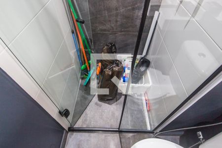 Apartamento à venda com 54m², 1 quarto e 2 vagasDetalhe banheiro