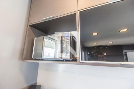 Apartamento à venda com 54m², 1 quarto e 2 vagasDetalhe cozinha