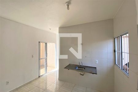 Sala / Cozinha de casa para alugar com 1 quarto, 40m² em Vila Monte Alegre, Ribeirão Preto