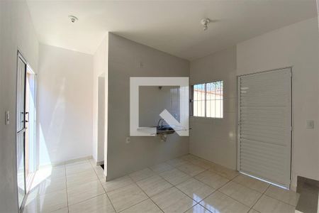 Sala / Cozinha de casa para alugar com 1 quarto, 40m² em Vila Monte Alegre, Ribeirão Preto
