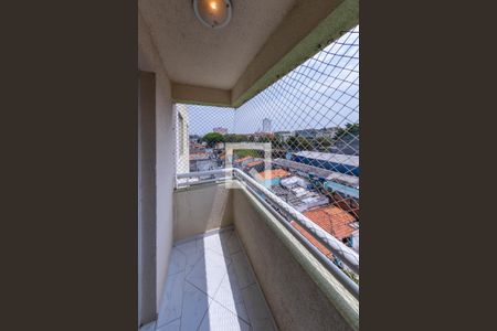 Varanda de apartamento para alugar com 3 quartos, 76m² em Vila Margarida, São Paulo