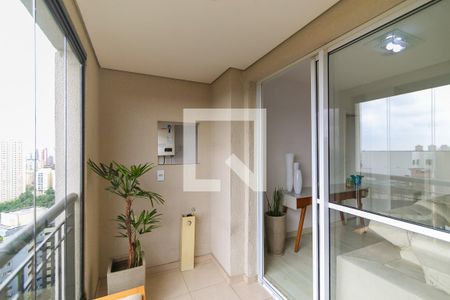 Varanda da Sala de apartamento à venda com 2 quartos, 67m² em Jardim Parque Morumbi, São Paulo