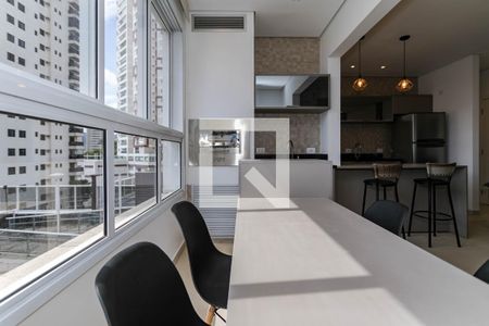 Varanda Gourmet de kitnet/studio para alugar com 1 quarto, 45m² em Vila Oliveira, Mogi das Cruzes