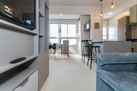 Sala de kitnet/studio para alugar com 1 quarto, 45m² em Vila Oliveira, Mogi das Cruzes