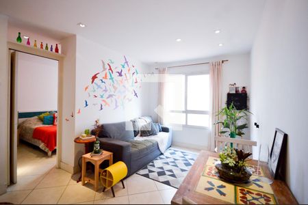 Sala de apartamento para alugar com 1 quarto, 28m² em Vila Buarque, São Paulo