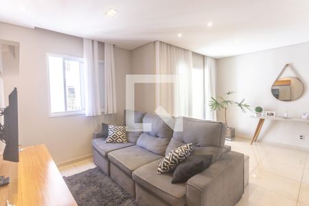 Sala de estar de apartamento para alugar com 2 quartos, 78m² em Planalto, São Bernardo do Campo