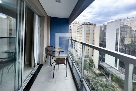 Sacada de kitnet/studio à venda com 1 quarto, 28m² em Vila Olímpia, São Paulo