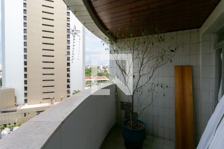 Varanda da Sala de apartamento à venda com 4 quartos, 127m² em Cachoeirinha, Belo Horizonte