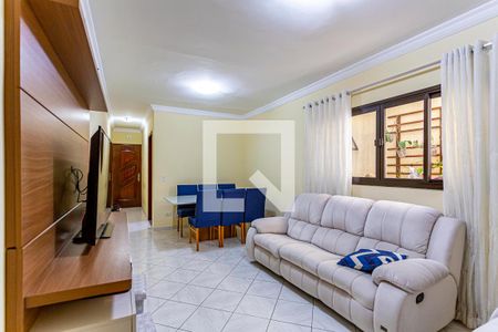 Sala de apartamento à venda com 3 quartos, 92m² em Vila Marina, Santo André